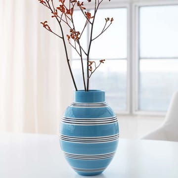 Omaggio Nuovo Vase - Medium blue, h30 εκ - Kähler