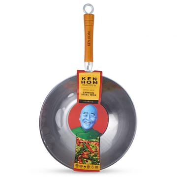 Ken Hom classic wok τηγάνι από άνθρακα Ø32 cm - Ατσάλι - Ken Hom