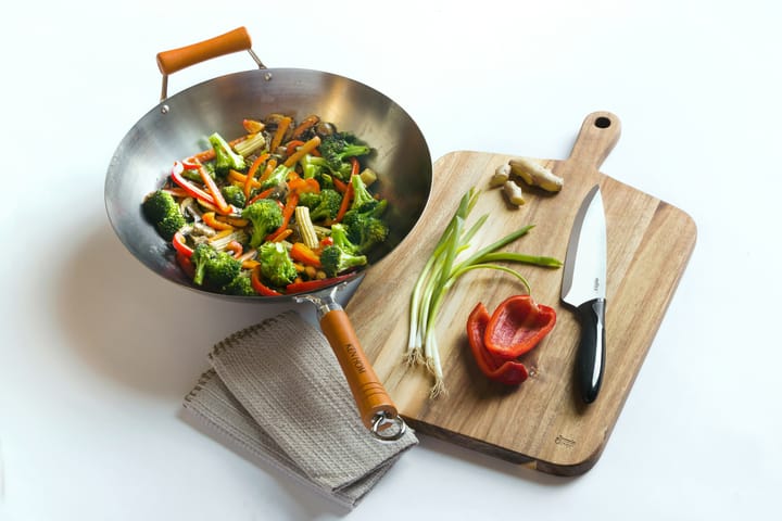 Ken Hom excellence wok τηγάνι από άνθρακα Ø36 cm - Ατσάλι - Ken Hom