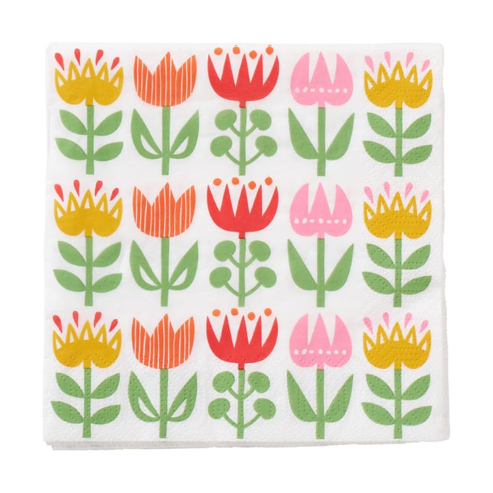 Χαρτοπετσέτες Tulip 33x33 cm συσκευασία 20 τεμαχίων - Multi - Klippan Yllefabrik