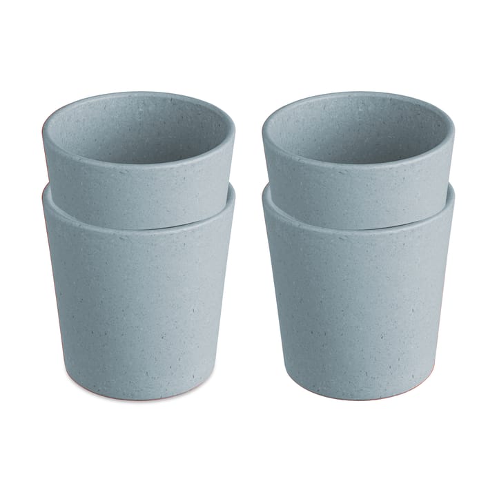 Connect cup S 19 cl συσκευασία 4 τεμαχίων - Natural flower blue - Koziol