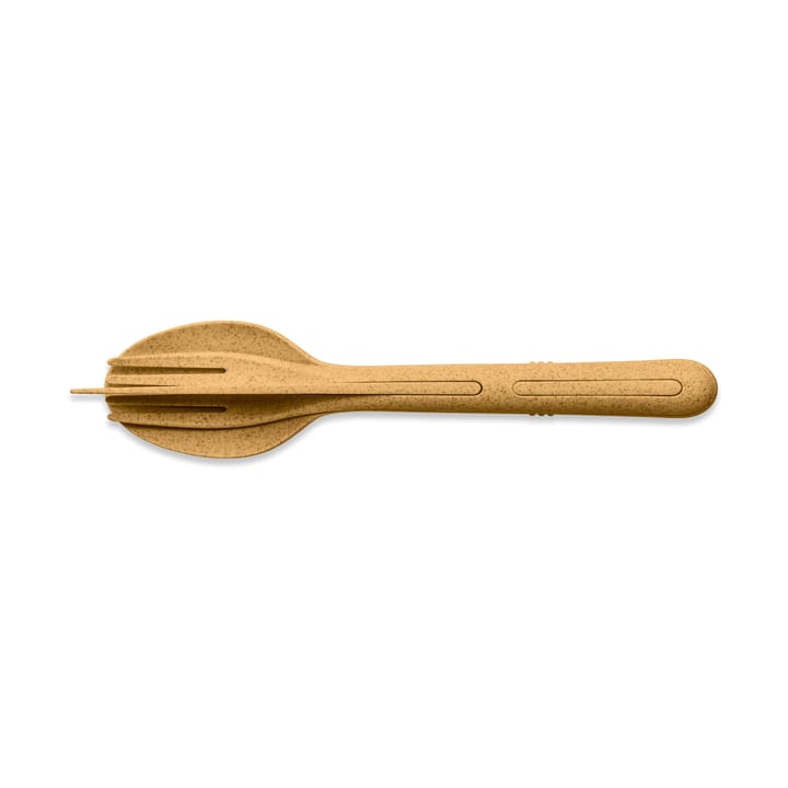 Klikk cutlery 3 τεμάχια - Natural wood - Koziol