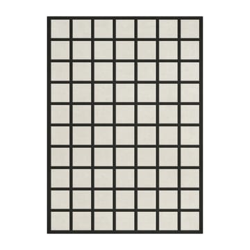 Μάλλινο χαλί Avenue Checked - Bone White-300x400 cm - Layered