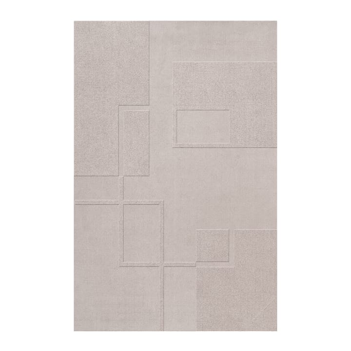 Swedish Grace oatmeal μάλλινο χαλί - 180x270 cm - Layered