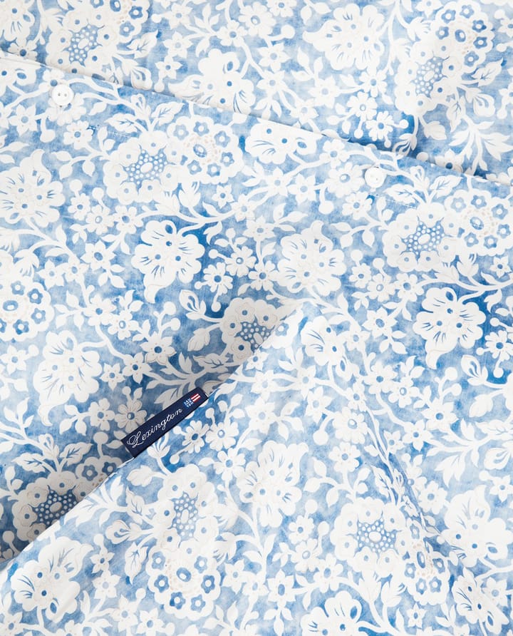 Σετ κρεβατιού Blue Floral Printed Cotton Sateen, 50x60 cm, 220x220 cm Lexington