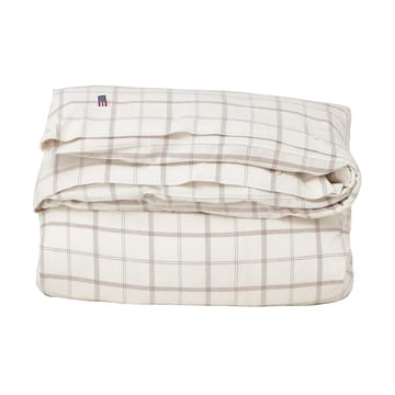 Ολοκληρωμένο Σετ Κλινοσκεπασμάτων Checked Flannel 150x210 cm - White-brown - Lexington