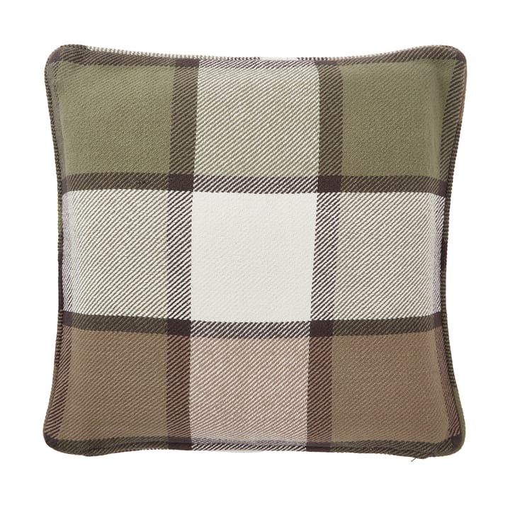 Κάλυμμα μα�ξιλαριού Checked heavy twill 50x50 cm, Olive Lexington