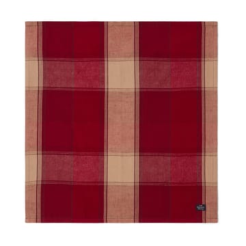 Τραπεζομάντιλο Checked linen-cotton 50x50 εκ. - Κόκκινο-μπεζ - Lexington