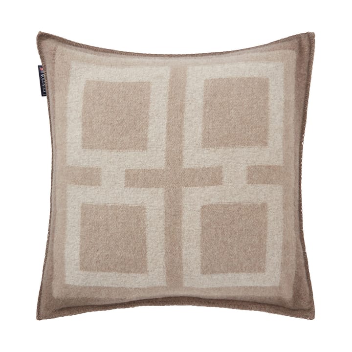 Κάλυμμα μαξιλαριού Graphic Recycled Wool 50x50 cm, Light beige Lexington