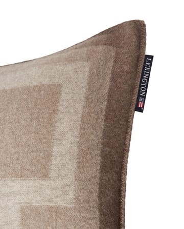 Κάλυμμα μαξιλαριού Graphic Recycled Wool 50x50 cm - Light beige - Lexington