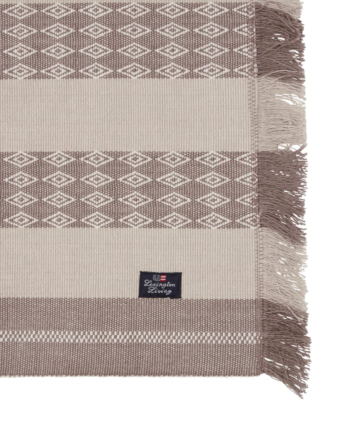 Τραπεζομάντηλο Jacquard Striped 40x50 εκ, Beige Lexington