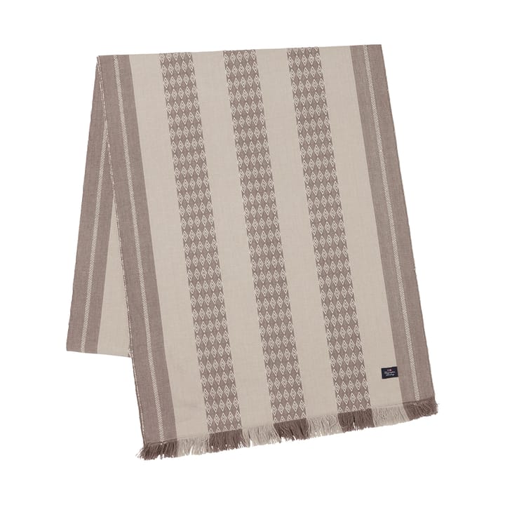 Τραβέρσα Jacquard Striped 50x250 cm, Beige Lexington