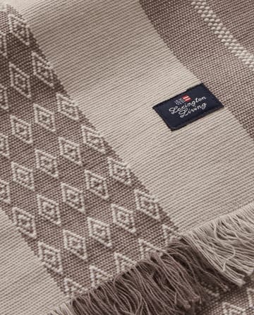 Τραβέρσα Jacquard Striped 50x350 cm - Beige - Lexington