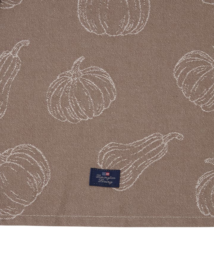 Βαμβακερή πετσέτα κουζίνας Organic Cotton Jacquard 50x70 cm, Brown Lexington