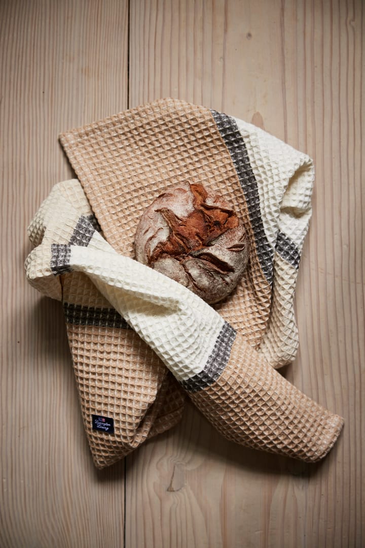 Organic Cotton Waffle πετσέτα κουζίνας 50x70 cm, Beige Lexington