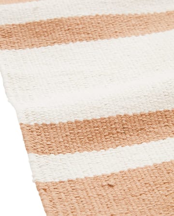 Οργανικό χαλί Organic Striped Cotton 170x240 cm - Beige-white - Lexington