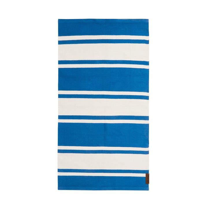 Οργανικό χαλί Organic Striped Cotton 170x240 cm, Blue-white Lexington