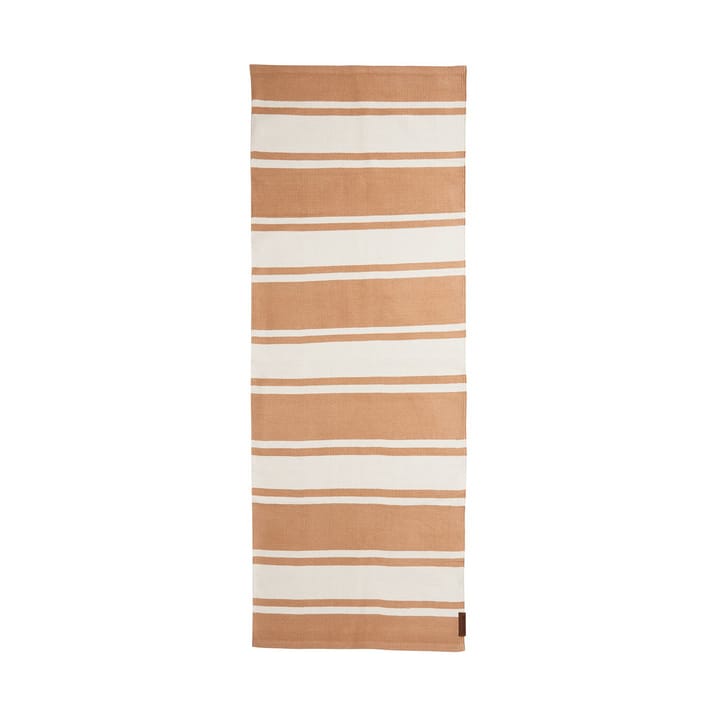 Χαλί εισόδου Organic Striped Cotton 70x130 cm - Beige-white - Lexington