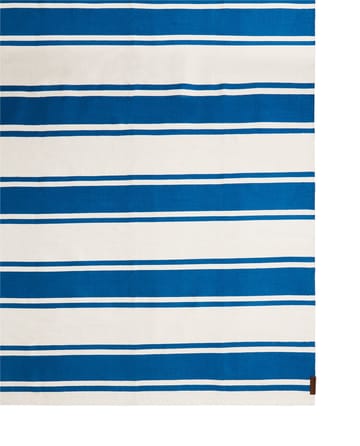 Χαλί εισόδου Organic Striped Cotton 70x130 cm - Blue-white - Lexington