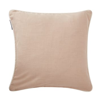 Μαξιλαροθήκη Sea Embroidered Recycled Cotton 50x50cm - Light Beige - Lexington