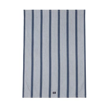 Striped βιολογική βαμβακερή πετσέτα κουζίνας 50x70 cm - Navy - Lexington