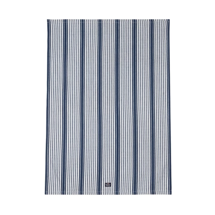 Striped βιολογική βαμβακερή πετσέτα κουζίνας 50x70 cm, Navy Lexington