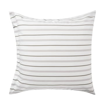 Μαξιλαροθήκη Striped Cotton Poplin 65x65 cm - White - Lexington