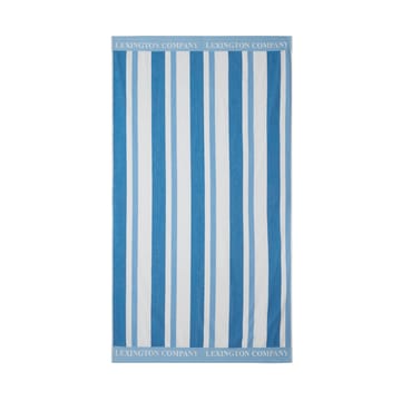 Striped Cotton Terry πετσέτα παραλίας 100x180 cm - Blue - Lexington