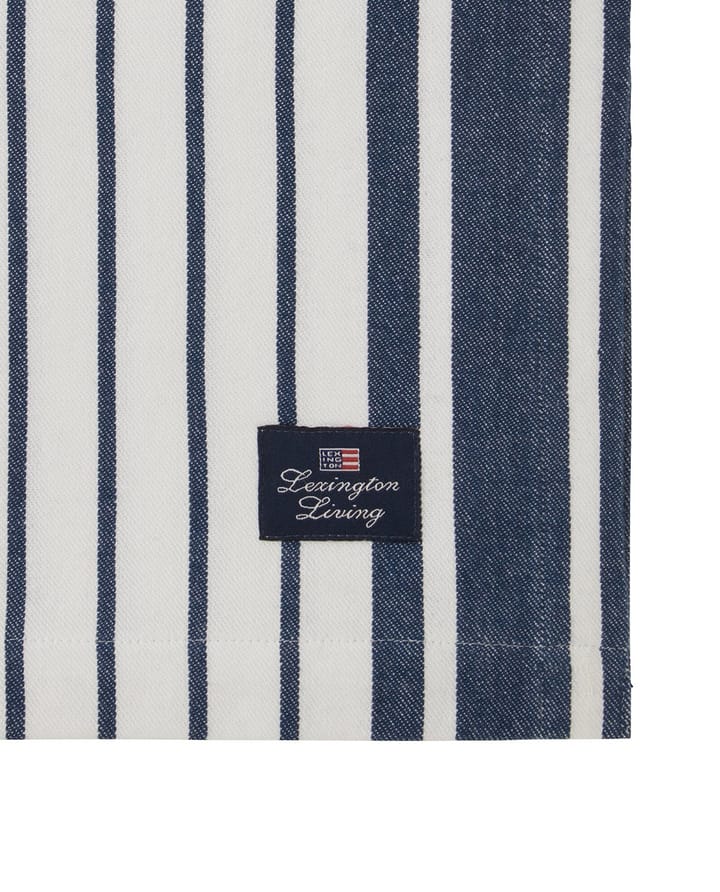 Striped Organic Cotton τραπεζομάντιλο 150x250 cm, Navy Lexington