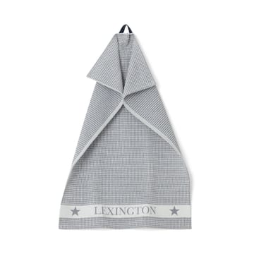 Βαμβακερή πετσέτα κουζίνας Waffle 45x70 cm - Dark grey-white - Lexington