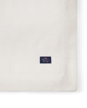 Λευκό τραπεζομάντηλο White jacquard cotton 150x250 εκ. - Άσπρο - Lexington