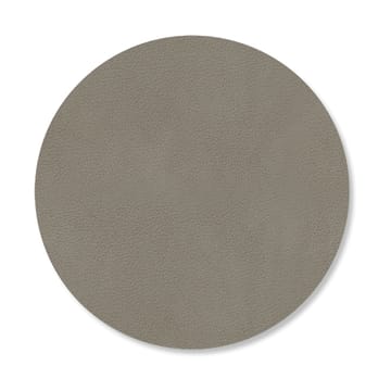 Nupo σουβέρ circle διπλής όψης 1 τεμάχιο - Linen-Flint Grey - LIND DNA