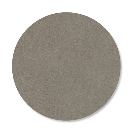 Nupo σουβέρ circle διπλής όψης 1 τεμάχιο, Linen-Flint Grey LIND DNA