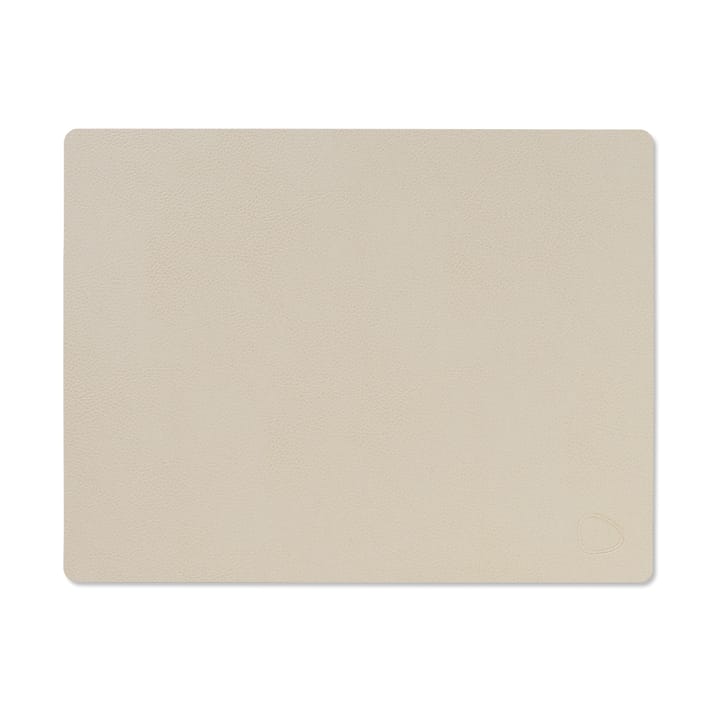 Serene square σουπλά M 26.5x34.5 cm - Cream - LIND DNA