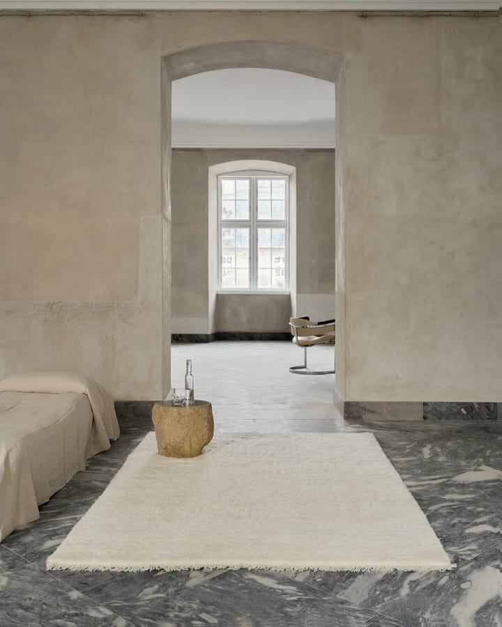 Μάλλινο χαλί, Soft Savannah, Λευκό. 140x200 εκ Linie Design