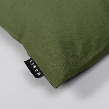 Annabell μαξιλαροθήκη 50x50 εκατοστά - Dark olive green - Linum