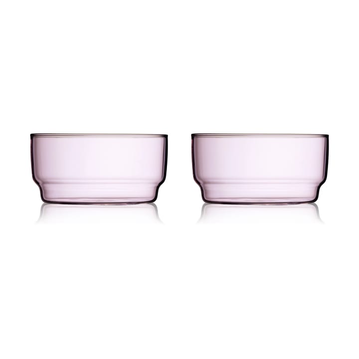 Μπολ Τορίνο 50 cl σετ 2 τεμαχίων, Pink Lyngby Glas