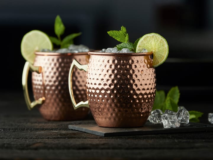 Κούπα για το Moscow mule, χωρητικότητας 55 cl, συσκευασία 2 τεμαχίων, Χαλκός Lyngby Glas