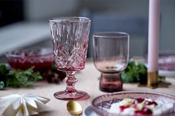 Ποτήρια κρασιού Sorrento 29 cl σετ των 4 - Pink - Lyngby Glas