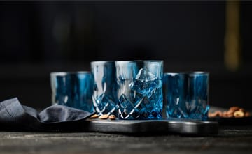 Sorrento ποτήρι ουίσκι 32 cl 4 τεμάχια - Blue - Lyngby Glas