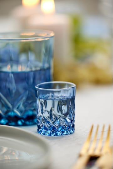 Ποτήρια για σφηνάκια Sorrento 4 cl 4-pack - Blue - Lyngby Glas