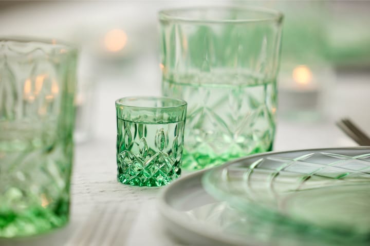 Ποτήρια για σφηνάκια Sorrento 4 cl 4-pack, Green Lyngby Glas