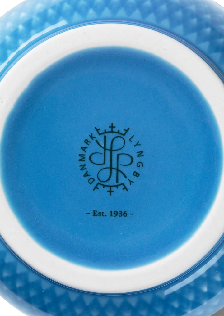 Rombe βάζο 20 cm, Μπλε Lyngby Porcelæn