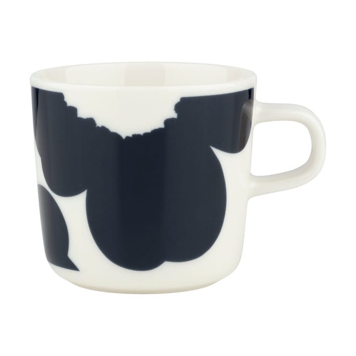 Φλιτζάνι καφέ Iso Unikko 20 cl - White-dark blue - Marimekko