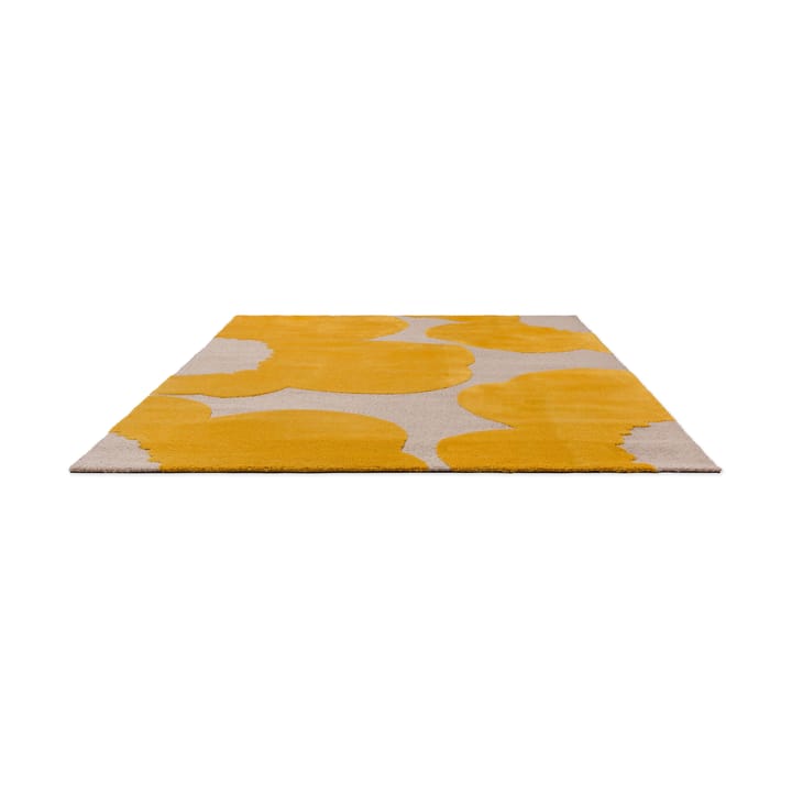 Μαλλί χαλί Iso Unikko - Yellow, 250x350 cm - Marimekko