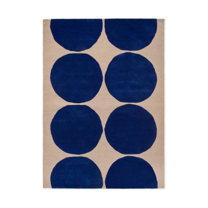 Μάλλινο χαλί Isot Kivet - Blue, 140x200 cm - Marimekko