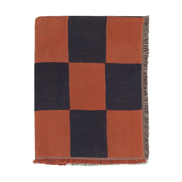 Κουβέρτα Kukko ja Kana 130x170 εκ. - Off white- dark blue-Orange red - Marimekko