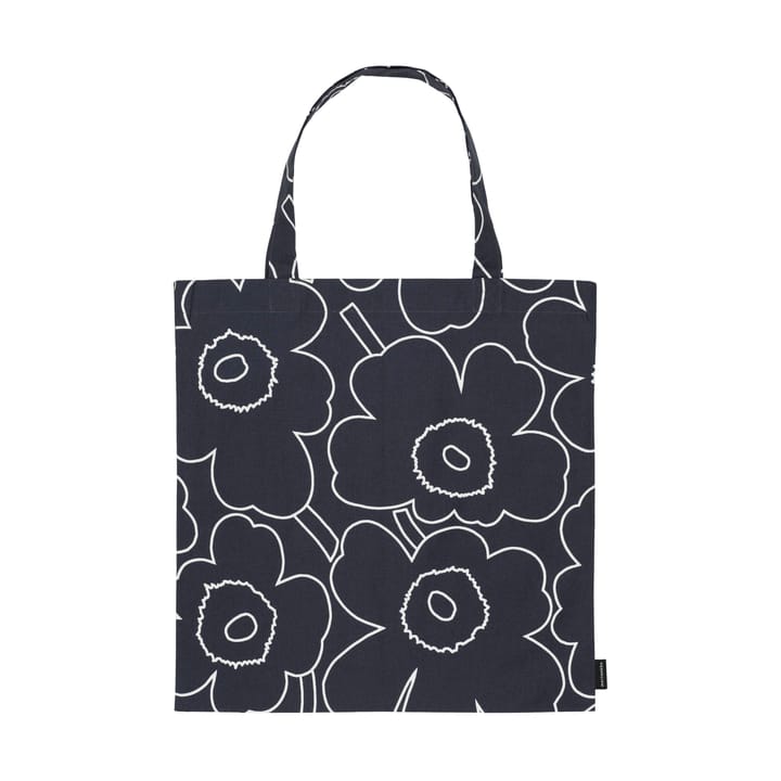 Μικρή τσάντα Pieni Piirto Unikko 44x43 εκ. - Black-white - Marimekko