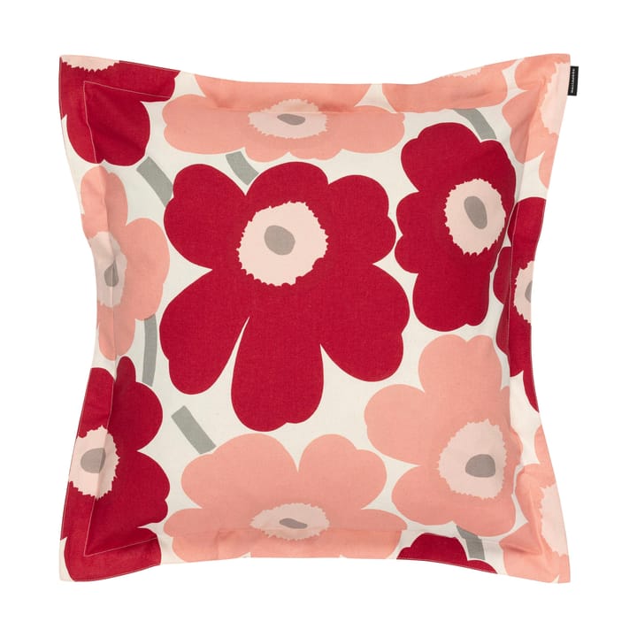 Κάλυμμα μαξιλαριού Pieni Unikko 50x50 cm - Dark cherry-rose - Marimekko