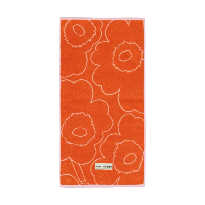 Piirto Unikko πετσέτα 50x100 cm - Burnt orange-pink - Marimekko